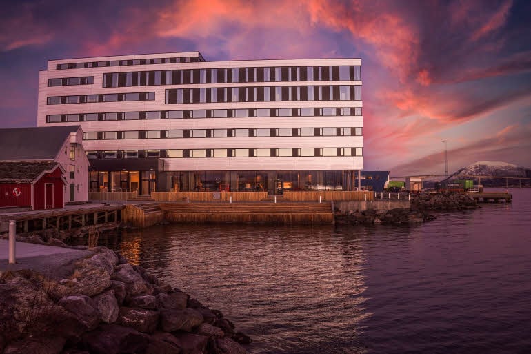 fasade scandic sortland