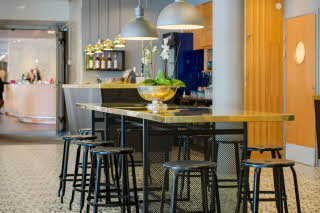 Restaurant bord hotell Scandic CH Gävle