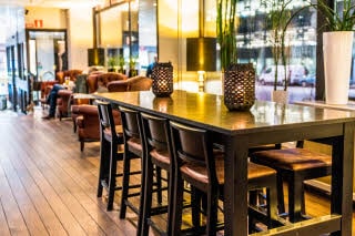 Restaurant bord Scandic Sjöfartshotellet