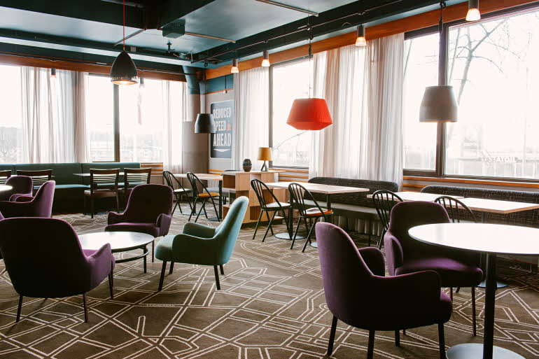 Restaurant oversikt hotell Scandic Backadal