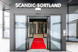inngang på scandic sortland