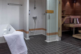 Badstue i Presidential Suite