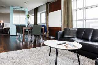 Living room in Master Suite