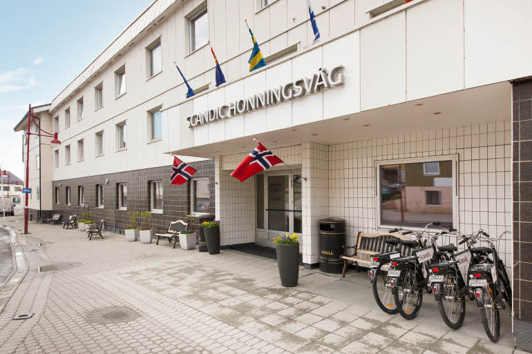 Entrance of Scandic Honningsvag 
