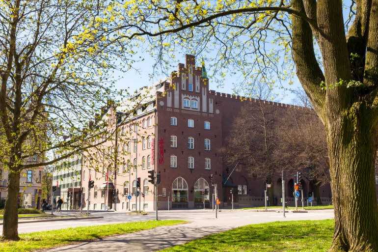 Fasade hotell Scandic Frimurarehotellet