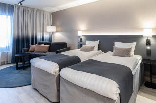 room standard family at scandic jyvaskyla station in finland