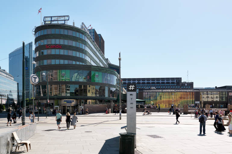 Hotellfasade, Scandic Byporten