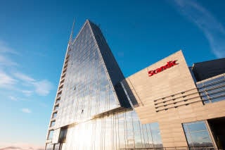 Hotellfasade, Scandic Seilet