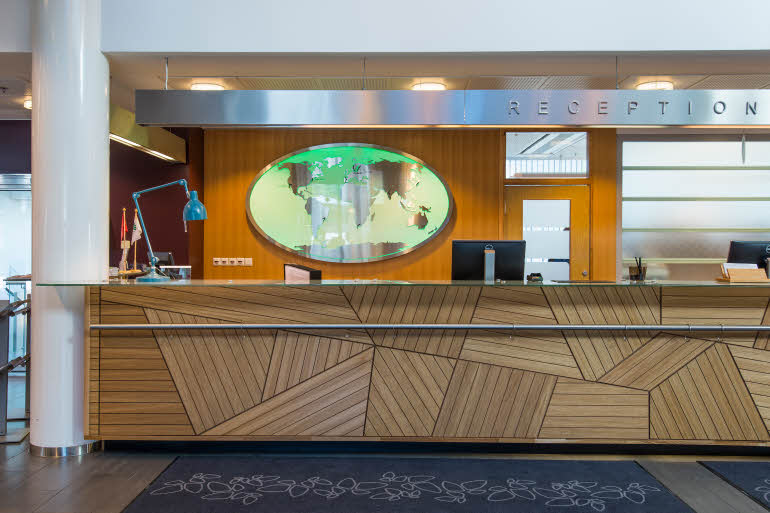 Resepsjon hotell Scandic Oulu City