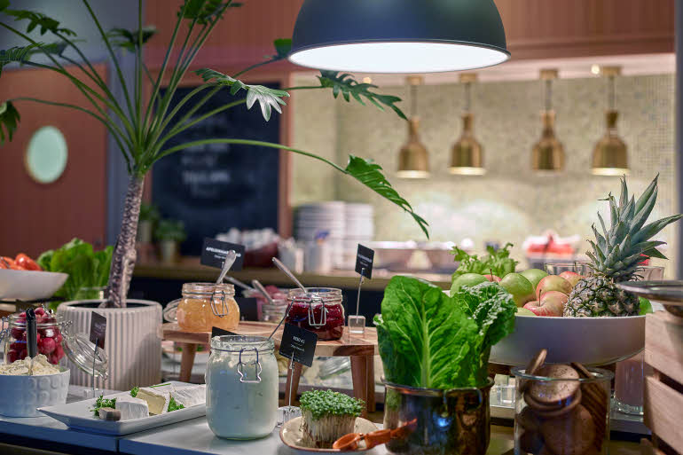 Frokost hotell Scandic CH Gävle