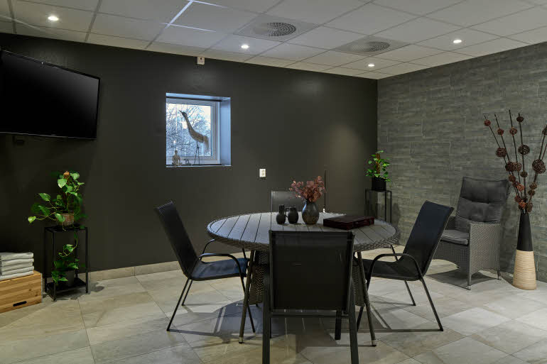 relax area at scandic bollnas