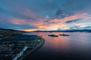 utsikt master suite på Scandic Seilet i Molde