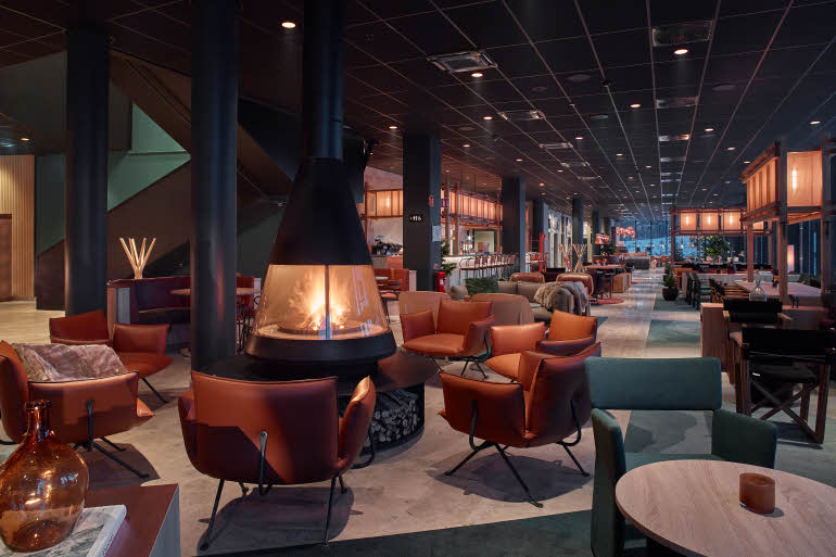 restaurant og bar på scandic kiruna
