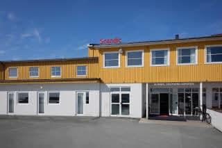 Fasade hotell Scandic Vestfjord Lofoten