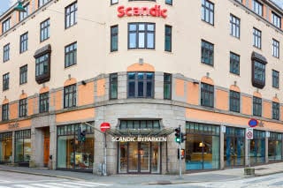 Hotellfasade Scandic Byparken