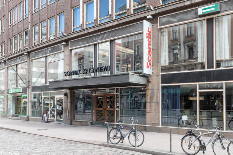 Fasade hotell Scandic Kaisaniemi Helsinki