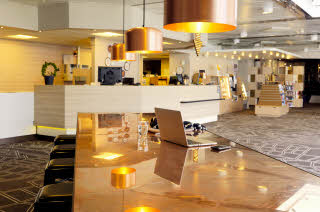 Lobby hotell Scandic Helsingborg Nord