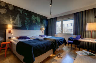 Standard room hotel Scandic Linkoping Vast