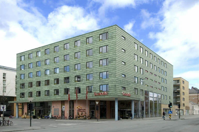 Hotellfasade, Scandic Solsiden