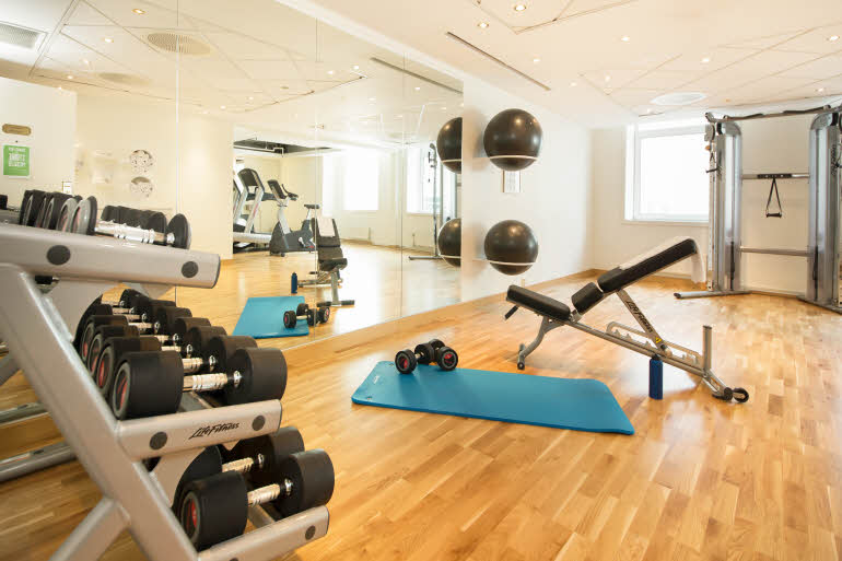 Treningsrom med apparater, Scandic Oslo City