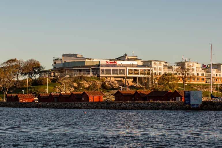 Fasade hotell Scandic Laholmen Strömstad