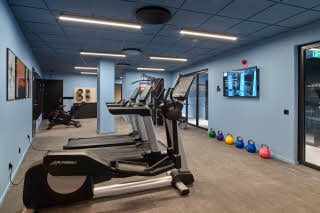 Gym på hotell Scandic Oceanhamnen