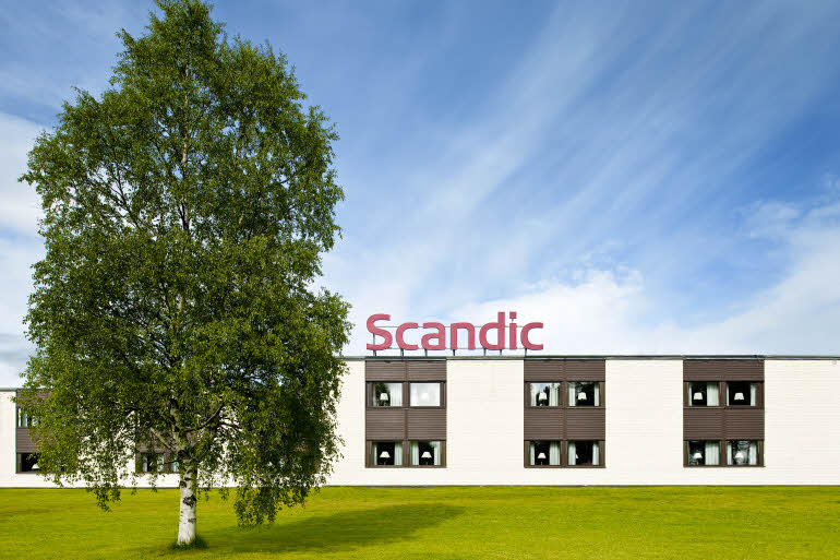 Fasade hotell Scandic Östersund Syd