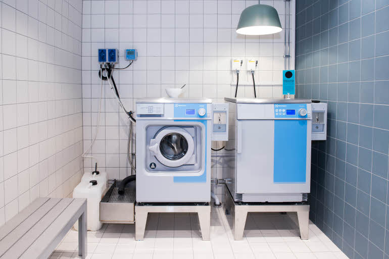 Vaskemaskin hotell Scandic Kista Stockholm