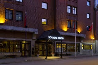 Inngang hotell Scandic Bodø
