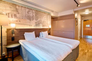 standard family room at scandic opalen in gothenburg
