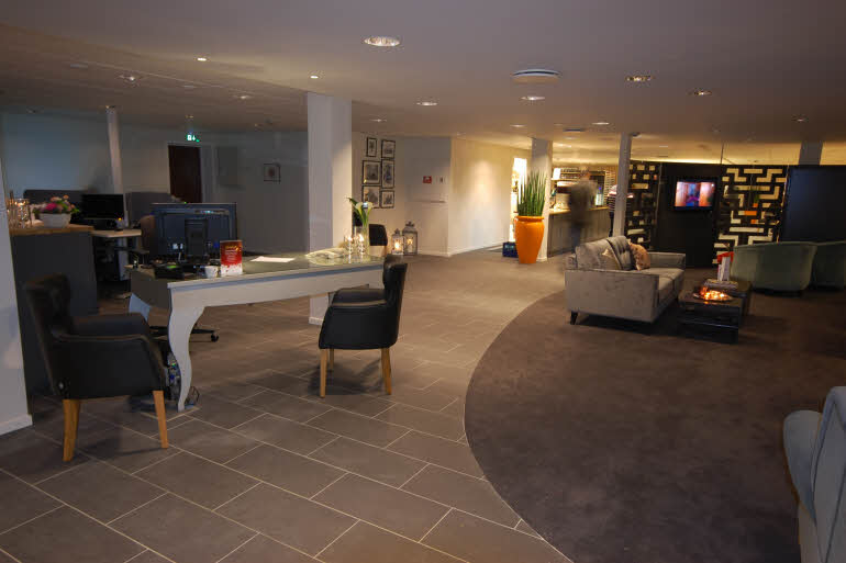 Lobbyinteriør, Scandic Bryggen
