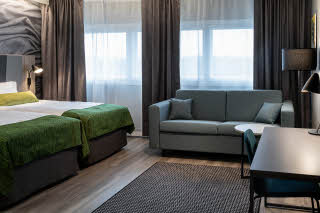 room standard family four scandic pasila hotel helsinki in finland
