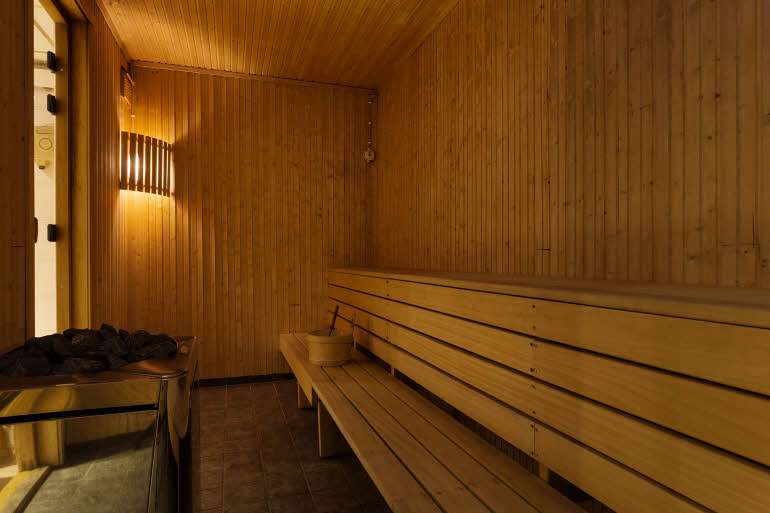 Sauna i Staalsett Suite, Scandic Vadsø