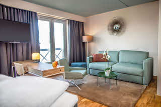 Junior Suite with bed sofa