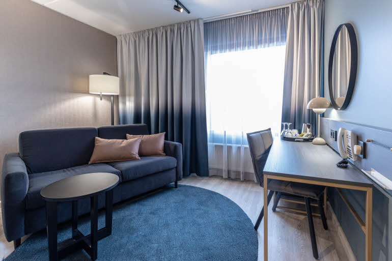 room superior at scandic jyvaskyla station in finland