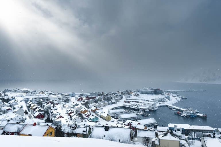 Omgivelser rundt Scandic Bryggen i Honngsvåg