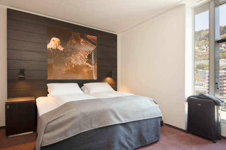 Dobbeltseng i Junior Suite, Scandic Ørnen