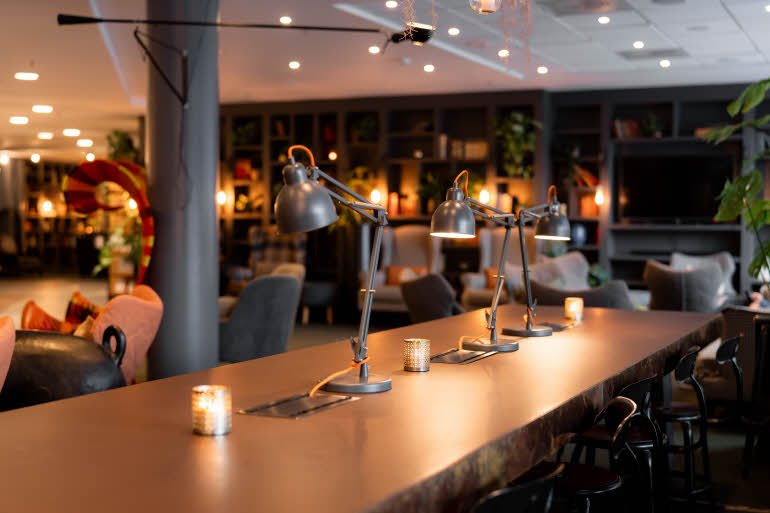 Lobby på scandic byporten