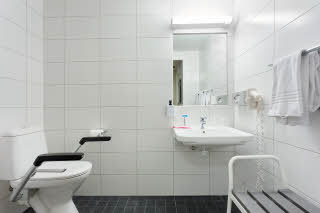 Bad i Tilgjengelighetsrom, Scandic Kristiansund