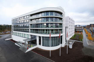 Hotellfasaden, Scandic Alta
