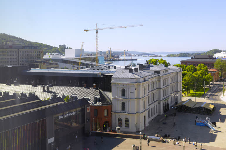 Fjordutsikt fra hotellet, Scandic Byporten