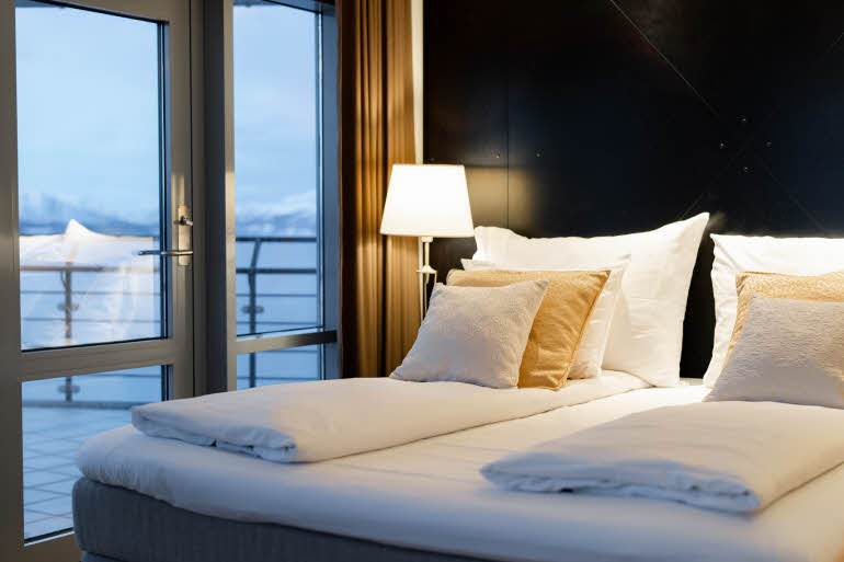 master suite på Scandic Seilet i Molde