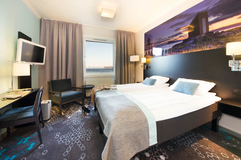 Standardrom med dobbeltseng, Scandic Hammerfest