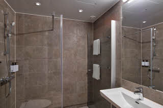 Bathroom at Scandic Luleå