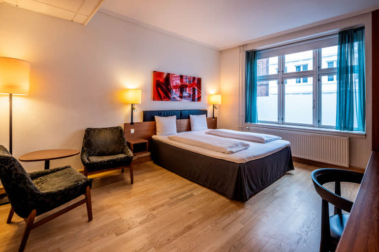 superior room at scandic webers in copenhagen