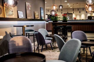 Resepsjon detalj Scandic Aalborg Øst