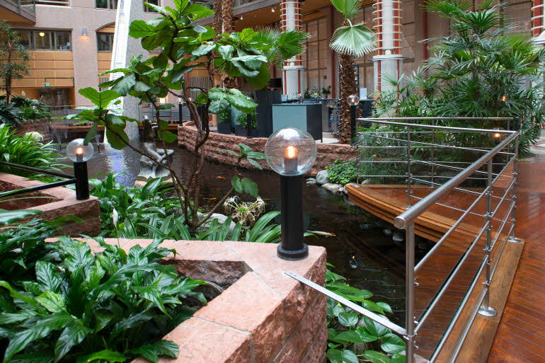 Atrium Scandic Infra City Stockholm