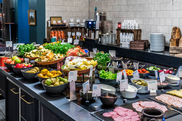 Breakfast buffet Scandic Stortorget Malmo