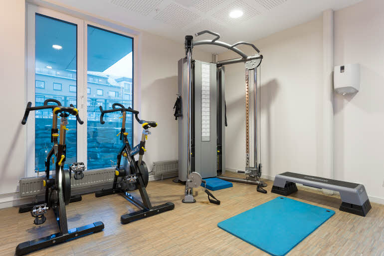 Treningsrom med apparater, Scandic Narvik
