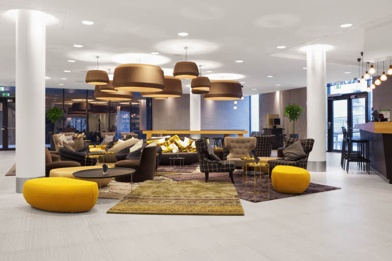 Lobby og resepsjon, Scandic Stavanger Forus